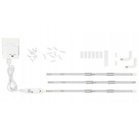 Taśma LED z czujnikiem ruchu bezprzewodowa 3 listwy 18 diod timer