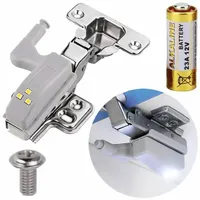 Lampka do szafki na zawias, 3 LED, Automatyczna