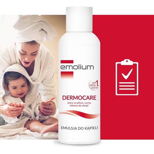 EMOLIUM DERMOCARE Emulsja Do Kąpieli 400ML x2 zdjęcie 4