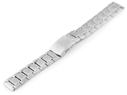 Bransoleta Bisset (bb005a) - srebrna 18mm na Arena.pl