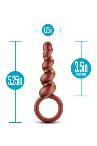 blush anal adventures matrix spiral loop plug copper na Arena.pl