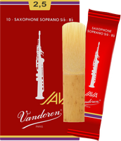 Stroik saksofon sopranowy sopran 2,5 Vandoren JAVA RED SR3025R 1 szt.
