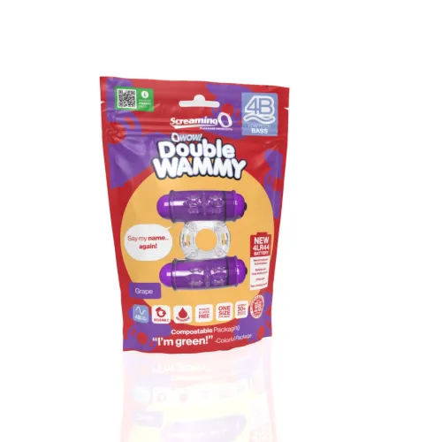 the screaming o double wammy violet - podwojny pierścień wibracyjny sebs na Arena.pl