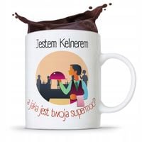 Dla Kelnera Kubek Na Prezent Jestem Kelnerem Z Nadrukiem Ze Zdjęciem