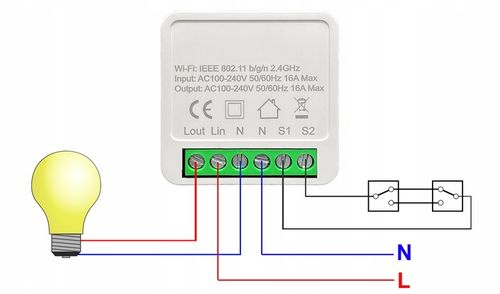 Inteligentny Przekaźnik 10A Gniazdko Włącznik WiFi TUYA Smart Life na Arena.pl