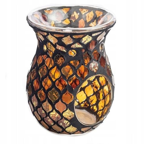 KOMINEK ZAPACHOWY DO WOSKÓW MOZAIKOWY SZKLANY AMBER na Arena.pl