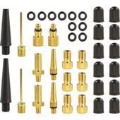 Zestaw adapterów do pompki 36 szt. końcówki uniwersalne Falon-Tech