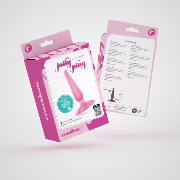 Crushious Jolly Plug Anal Plug Pink zdjęcie 5