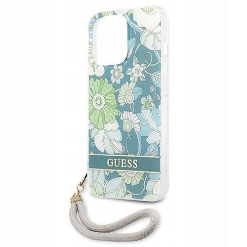 Etui do iPhone 13 Pro Guess Flower Strap Case na Arena.pl
