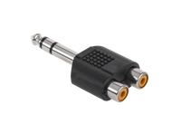 ZLA0300 Zlacze Jack 6.3 ST.-2xGN.RCA