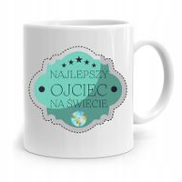 Kubek Na Dzień Ojca Dla Taty Najlepszy Ojciec Z Nadrukiem Ze Zdjęciem