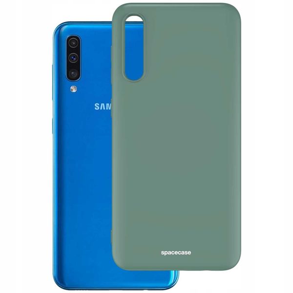 Spacecase Silicone Case Galaxy A50 Dark Green zdjęcie 2