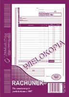 rachunek dla zwolnionych pod. z vat a5 pion 223-3