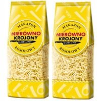 Polmak Makaron jajeczny rosołowy nierówno krojony 250g x 2 sztuk