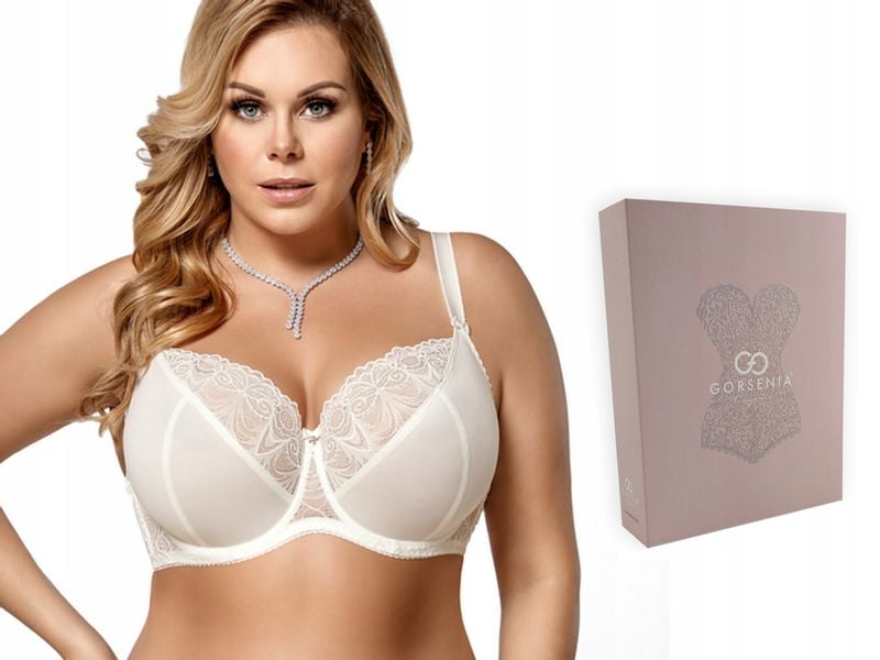 Biustonosz GORSENIA K425 CASABLANCA ŚMIETANKA 100D zdjęcie 1