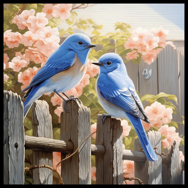 Plakat 50x50cm Wiosna u Bram zdjęcie 2