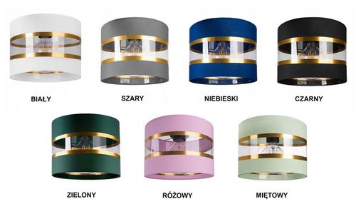 ABAŻUR WALEC DO LAMP, KINKIETÓW, ŻYRANDOLI E27 LED na Arena.pl
