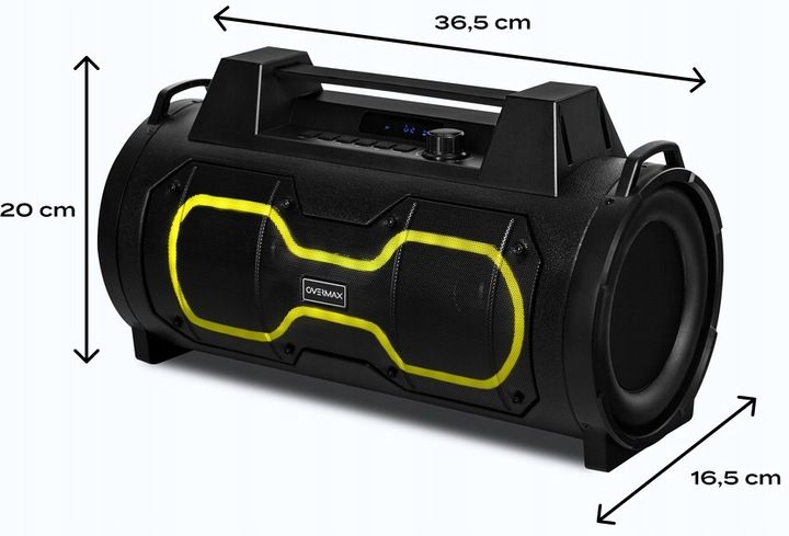 Głośnik przenośny OVERMAX SOUNDBEAT BOX BLACK zdjęcie 3