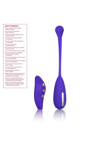 Estim Remote Kegel Exerciser Blue zdjęcie 4