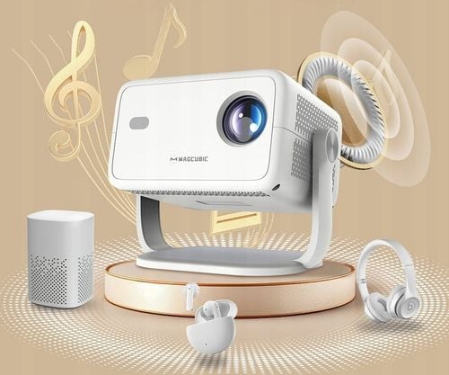 Projektor MAGCUBIC L018 4K 1080p Android TV WiFi Głośnik Bluetooth LED na Arena.pl