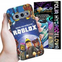 ETUI CASE DO SAMSUNG S10E - ROBLOX GRY BAJKI FORTNITE GTA + FOLIA