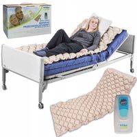 Materac przeciwodleżynowy bąbelkowy zmiennociśnieniowy na odleżyny z