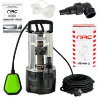 POMPA ZATAPIALNA DO BRUDNEJ WODY SPE 100HI-L2 1000 W WYDAJNOŚĆ 20 000 l/h