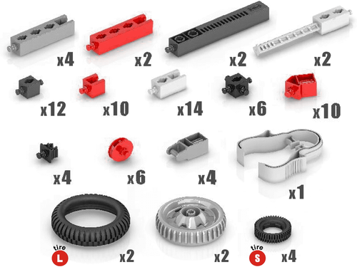 Inventor. Zestaw klocków konstrukcyjnych 12w1 - motocykle na Arena.pl