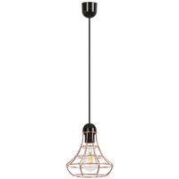 LAMPA wisząca RAMSEY 4650 Rabalux loftowa OPRAWA metalowa klatka zwis na kablu miedź