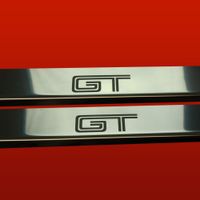 Listwa progowa FORD MUSTANG MK4 GT Stal nierdzewna 304 połysk 2szt