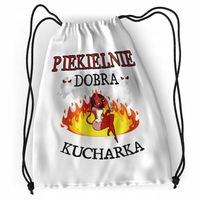 Plecak Dla Kucharki Sportowy Szkolny Worek Torba Z Nadrukiem Ze Zdjęciem