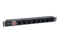 Equip 8-Outlet German Power