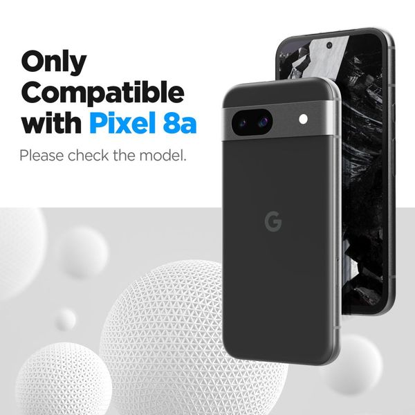 szkło hartowane spigen alm glas.tr 2-pack google pixel 8a clear zdjęcie 7