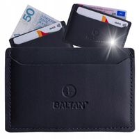 PORTFEL ETUI NA KARTY DOKUMENTY BALTAN czarne