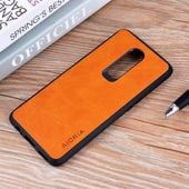 Etui AIORIA Vintage LEATHER do OnePlus 6 pomarańczowy
