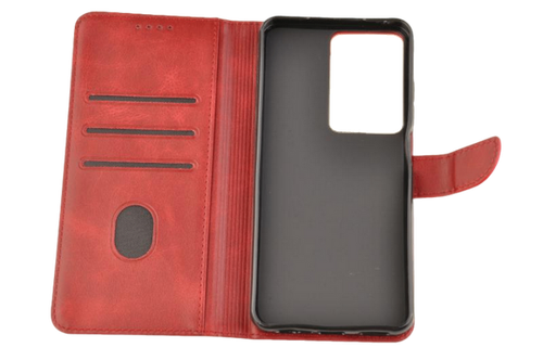 Etui portfel Wallet do Realme C71 / P3 Lite czerwony na Arena.pl