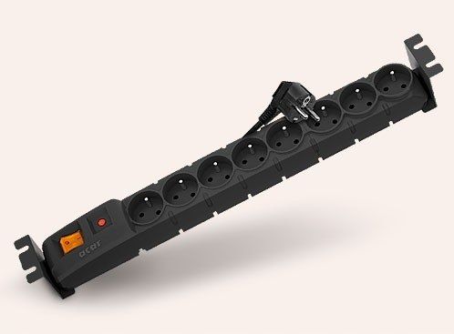 LISTWA ZASILAJĄCA ACAR-S8/FA/RACK zdjęcie 4