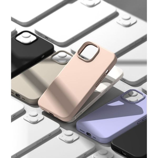 RINGKE SILICONE IPHONE 14 PLUS / 15 PLUS PINK SAND zdjęcie 9