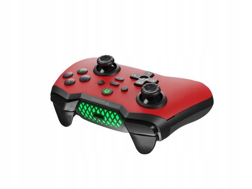Pad Genesis Mangan 400 Bezprzewodowy czerwony PC/Switch/Mobile na Arena.pl