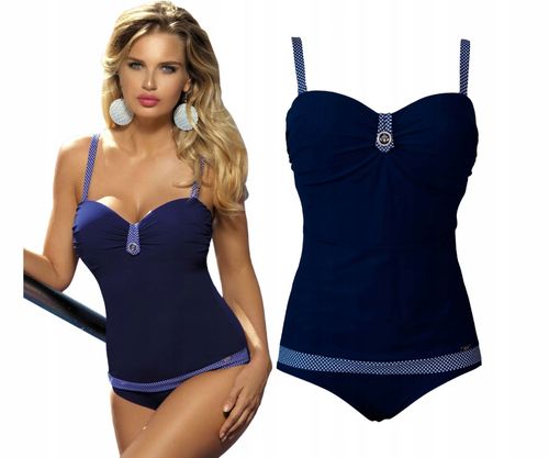 Self Strój kąpielowy damski jednoczęściowy plażowy na basen retro R.42C na Arena.pl