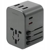 ENERGEA ład. siec. 3xUSB+2xUSB-C PD-PPS-QC 3.0 35.5W 3A2C adapter 4w1 US/UA