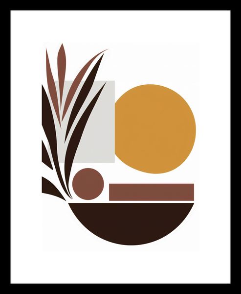 Plakat 30x40cm Stylizacja Roślin zdjęcie 3