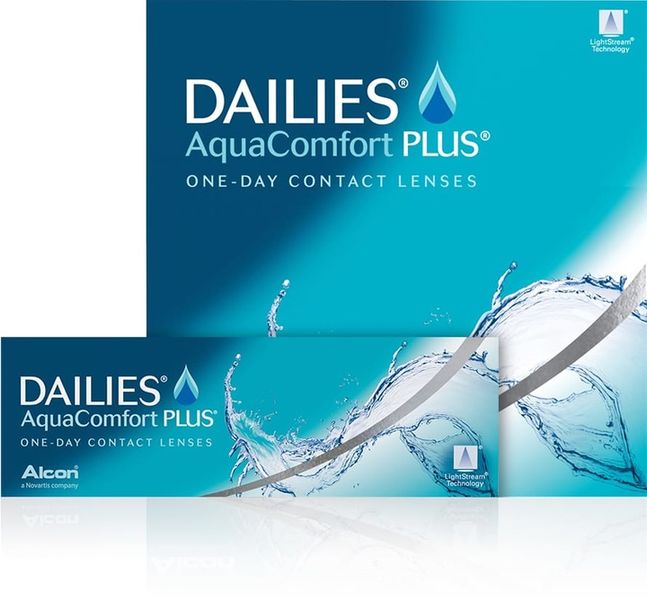 Soczewki jednodniowe Alcon Dailies AquaComfort Plus 30 szt. Moc -2.25 zdjęcie 4