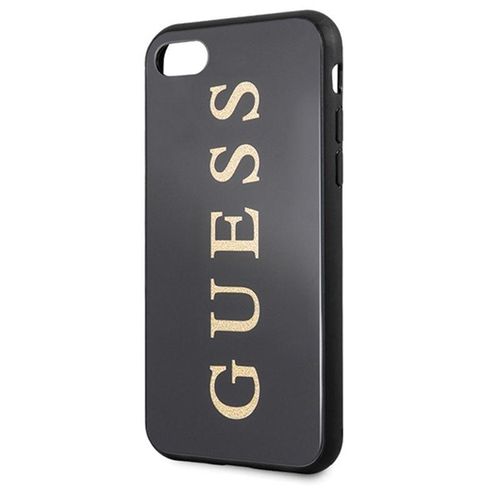 Etui Guess Double Layer Glitter do iPhone 8 / 7 (czarne) na Arena.pl