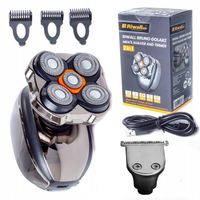 GOLARKA MĘSKA AKUMULATOROWA RIWALL MASZYNKA DO GOLENIA 5D LED USB-C TRYMER