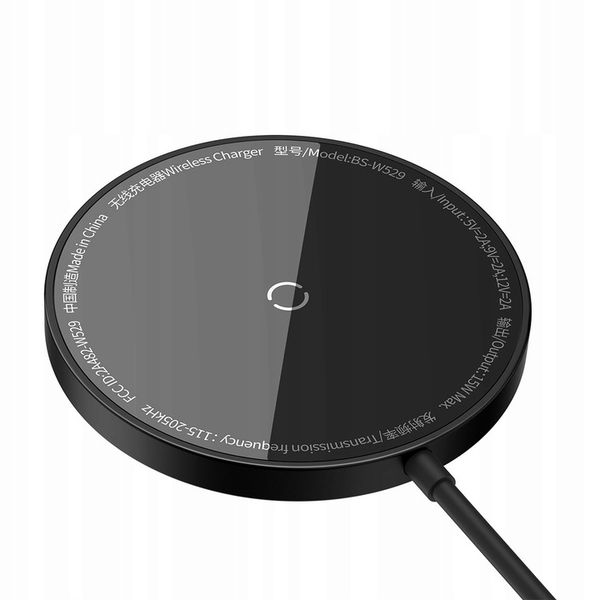 Baseus ładowarka indukcyjna Simple Mini 3 15W MagSafe iphone kabel USB-C zdjęcie 7