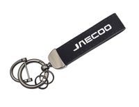 JAECOO BRELOK samochodowy Jaecoo BRELOCZEK do kluczy smycz skórzana czarna