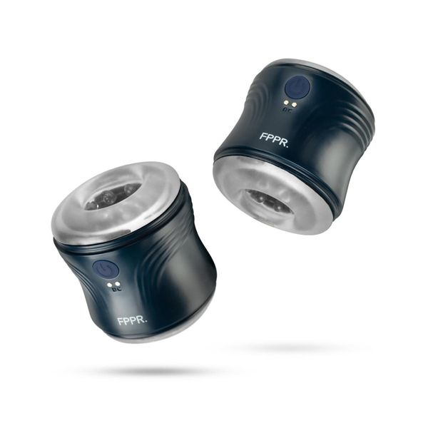 Fppr. - 2 Sided Vibrating Masturbator Blue zdjęcie 1