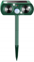 ODSTRASZACZ ULTRADŹWIĘKOWY DLA ZWIERZĄT SOLARNY 145 x 95 x 395 mm