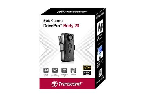 Transcend body camera, 32G DrivePro Body 20, Non-LCD na Arena.pl
